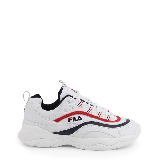 Sneakersy damskie Fila gładkie sportowe na platformie 