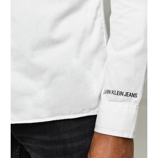 Koszula męska Calvin Klein z długim rękawem bez zapięcia 