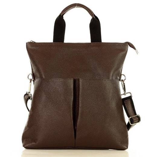 Shopper bag Merg matowa elegancka bez dodatków duża 