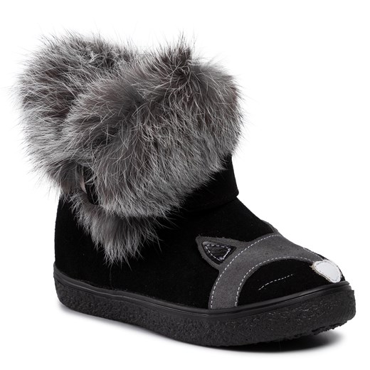 Buty zimowe dziecięce Zarro z aplikacją kozaki 