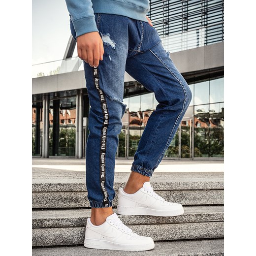 Joggery jeansowe JOG2045M Escoli  XL promocja  