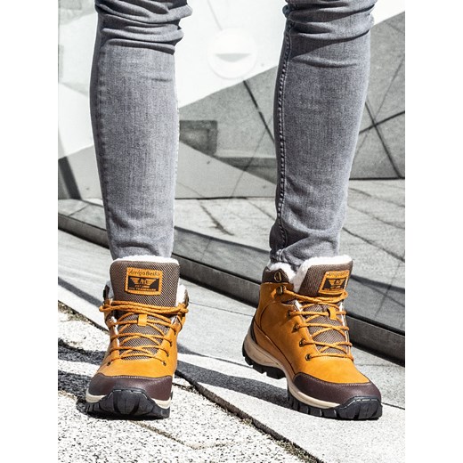 Męskie żółte buty trapery Arrigo Bello AM8402-8ZL  Escoli 41  okazyjna cena 
