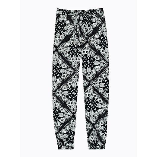 Spodnie damskie Gate w abstrakcyjne wzory z wiskozy jesienne 
