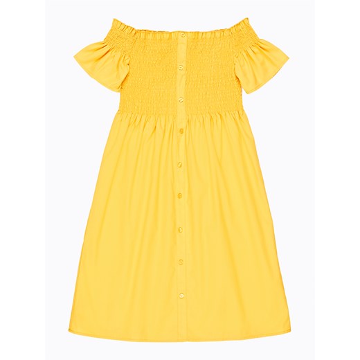 Sukienka Gate mini żółta na urodziny z bawełny na wiosnę 