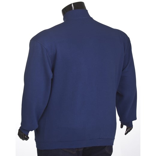Bluza męska Mcmanaman bawełniana niebieska bez wzorów 