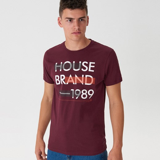 T-shirt męski House z krótkim rękawem 