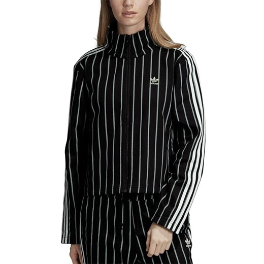 Bluza damska czarna Adidas bawełniana 