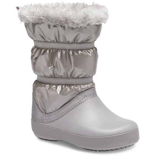 Buty zimowe dziecięce Crocs z gumy 
