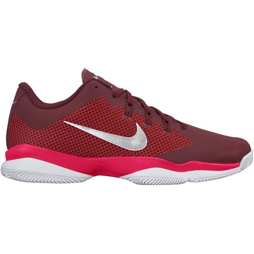 Buty sportowe damskie Nike do tenisa zoom czerwone sznurowane 