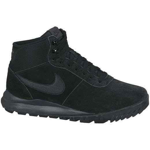 Buty zimowe męskie Nike czarne na zimę sznurowane 
