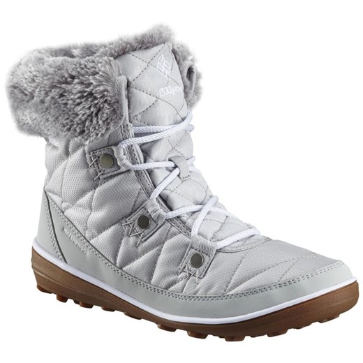COLUMBIA buty zimowe damskie Heavenly Shorty Camo Omni-Heat Grey Ice White 38 Darmowa dostawa na zakupy powyżej 289 zł! Tylko do 09.01.2020!