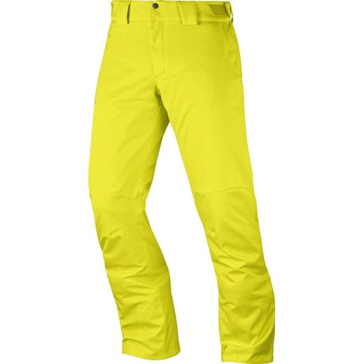 Spodnie sportowe żółte Salomon 