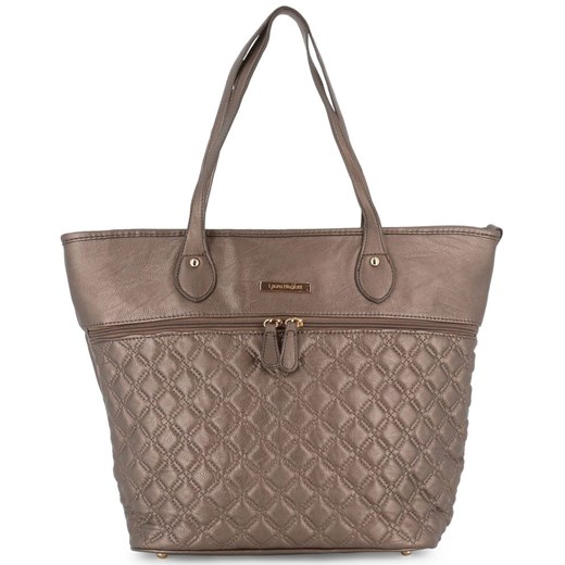 Shopper bag Laura Biagiotti brązowa