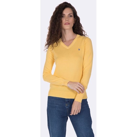 Giorgio Di Mare sweter damski S żółty