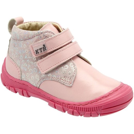 Buty zimowe dziecięce różowe Ktr® 