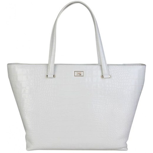 Shopper bag Cavalli Class elegancka na ramię bez dodatków 