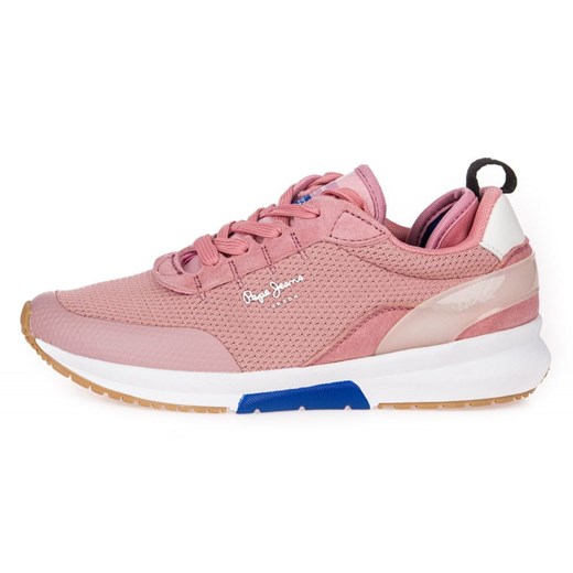 Buty sportowe damskie Pepe Jeans w stylu casual młodzieżowe sznurowane płaskie