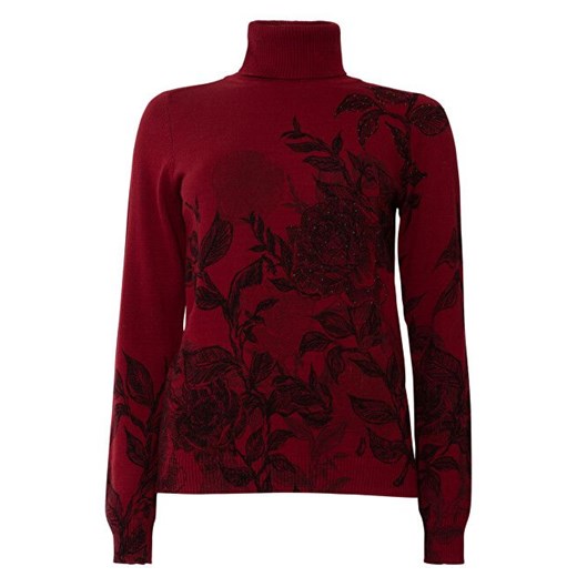 Desigual Damski Jers Garden Merlot Sweater 19WWJF91 3215 (rozmiar S) Raty 10x0%! Do 24.11.2019!