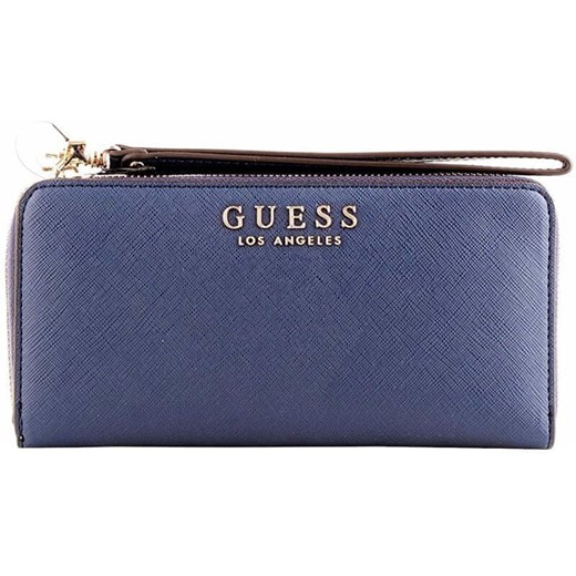 Niebieski portfel damski Guess 