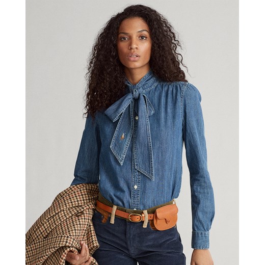 Koszula damska Ralph Lauren z jeansu
