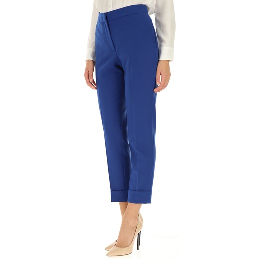 PT01 Spodnie dla Kobiet Na Wyprzedaży, niebieski (Bluette), Poliester, 2021, 42 44