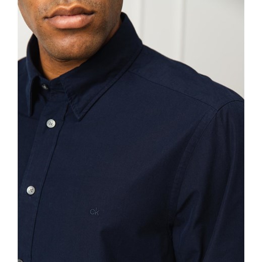 Koszula męska Calvin Klein casual z długim rękawem 