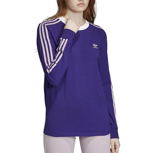 Bluza damska Adidas z aplikacjami  z elastanu krótka 
