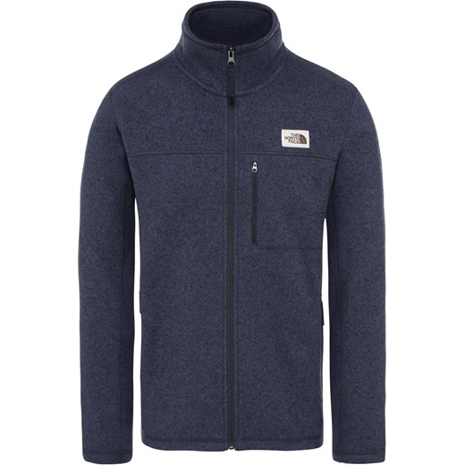 Bluza sportowa The North Face niebieska bez wzorów 