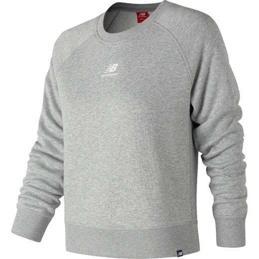 Bluza sportowa szara New Balance gładka 