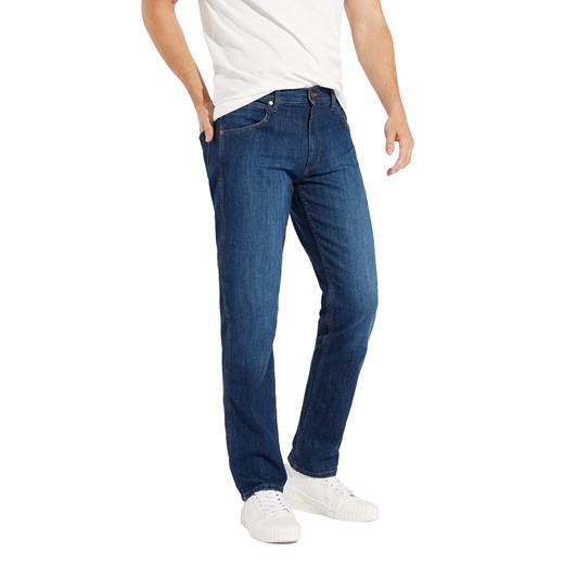 Wrangler jeansy męskie niebieskie 