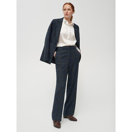 Reserved - Eleganckie spodnie w kratę - Wielobarwny Reserved  34 