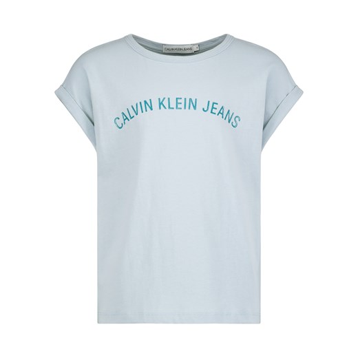 Bluzka dziewczęca Calvin Klein z krótkimi rękawami 