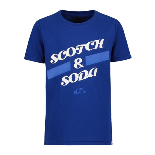 T-shirt chłopięce SCOTCH&SODA bawełniany 