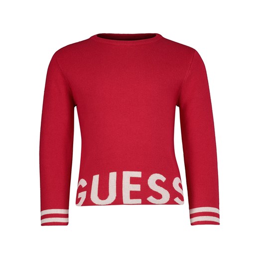 Sweter dziewczęcy Guess bawełniany 