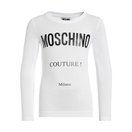 Bluzka dziewczęca Moschino z długim rękawem 