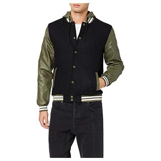 Urban Classics College Jacket kurtka męska bluza z kapturem Oldschool -  kurtka w stylu college jacket s