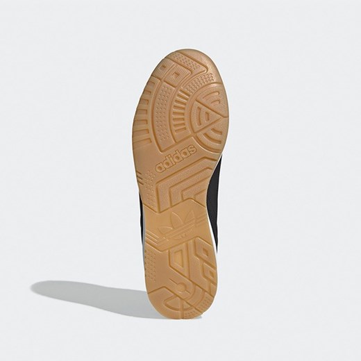 Adidas Originals buty sportowe damskie dla biegaczy czarne płaskie gładkie 