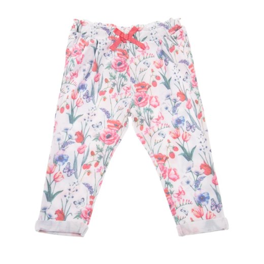 Primigi Komplet bluzka i spodnie Flower Fun 43196501 Biały Regular Fit
