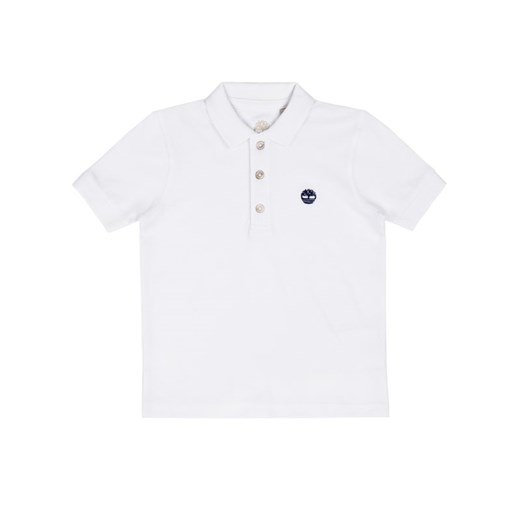 Timberland Polo T25P13 D Biały Regular Fit