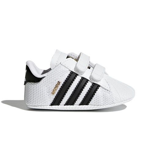 Buciki niemowlęce Adidas białe na rzepy 