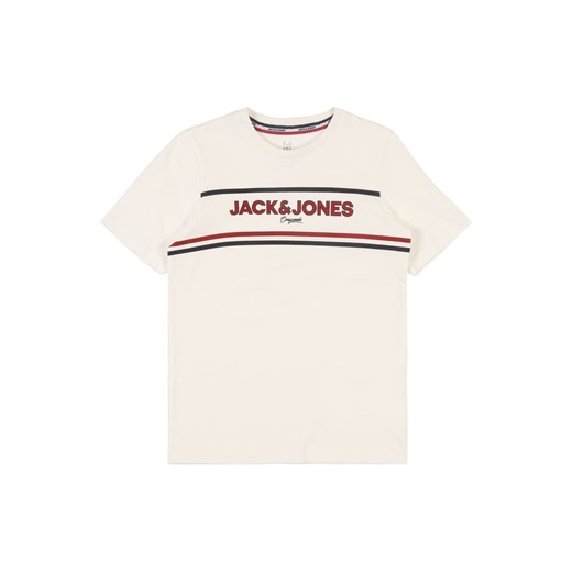 T-shirt chłopięce Jack & Jones Junior z jerseyu w nadruki 