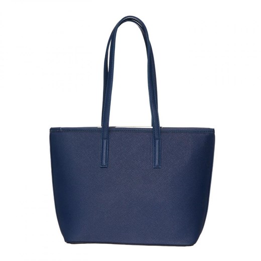Shopper bag na ramię duża ze skóry ekologicznej elegancka matowa 