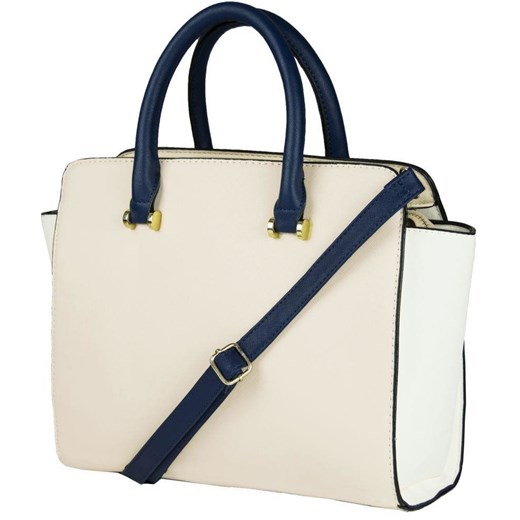 Shopper bag mieszcząca a8 matowa elegancka bez dodatków 