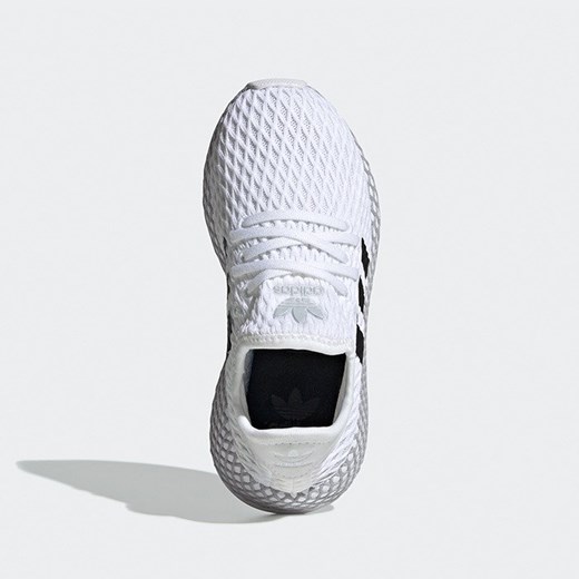 Adidas Originals buty sportowe damskie białe gładkie wiosenne 