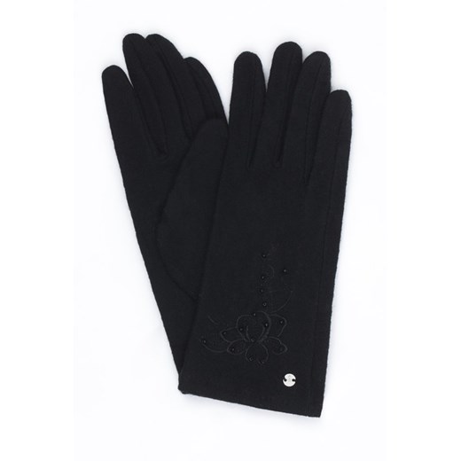 Rękawiczki czarne Monnari 