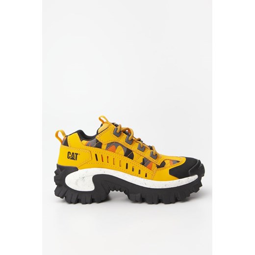 Sneakersy damskie Caterpillar bez wzorów sznurowane na platformie sportowe 