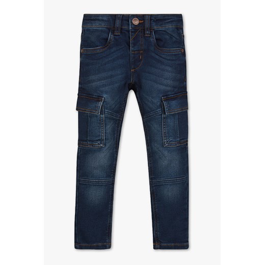 Palomino spodnie chłopięce granatowe jeansowe 