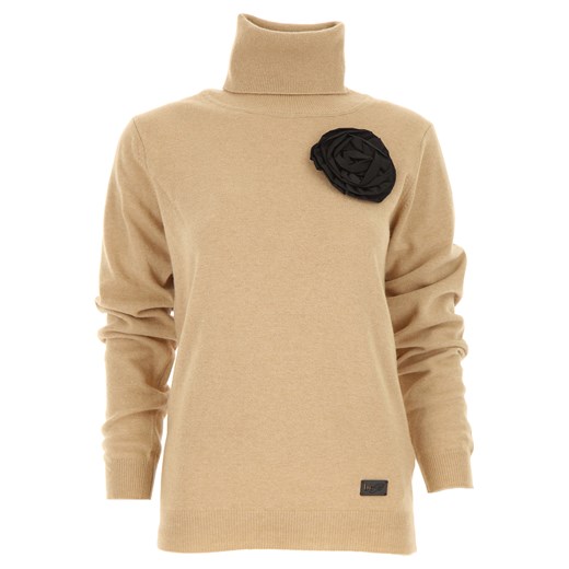 Blumarine Sweter dla Kobiet Na Wyprzedaży, beżowy, Bawełna, 2019, 40 44 M