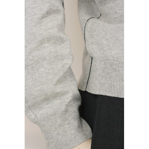 Oryginalny sweter bawełniany SWDSNTMA25959 jegoszafa-pl szary lekkie