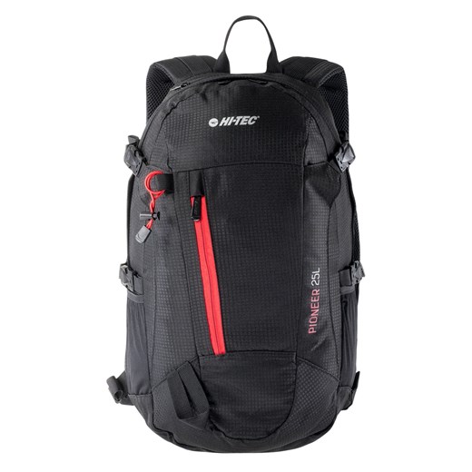 PIONEER II 25L 22596-BLK/HI RI RED HI-TEC, Rozmiar - UNISEX, Płeć - UNISEX, Kolor - BLACK/HIGH RISK RED